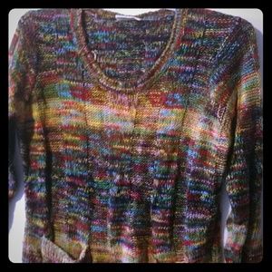Bobbi Brooks multicolored sweater